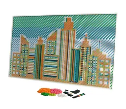 World Map Cityscape