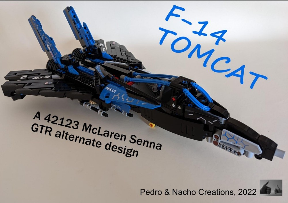 Lego F-14 Tomcat (42123 McLaren Senna GTR)