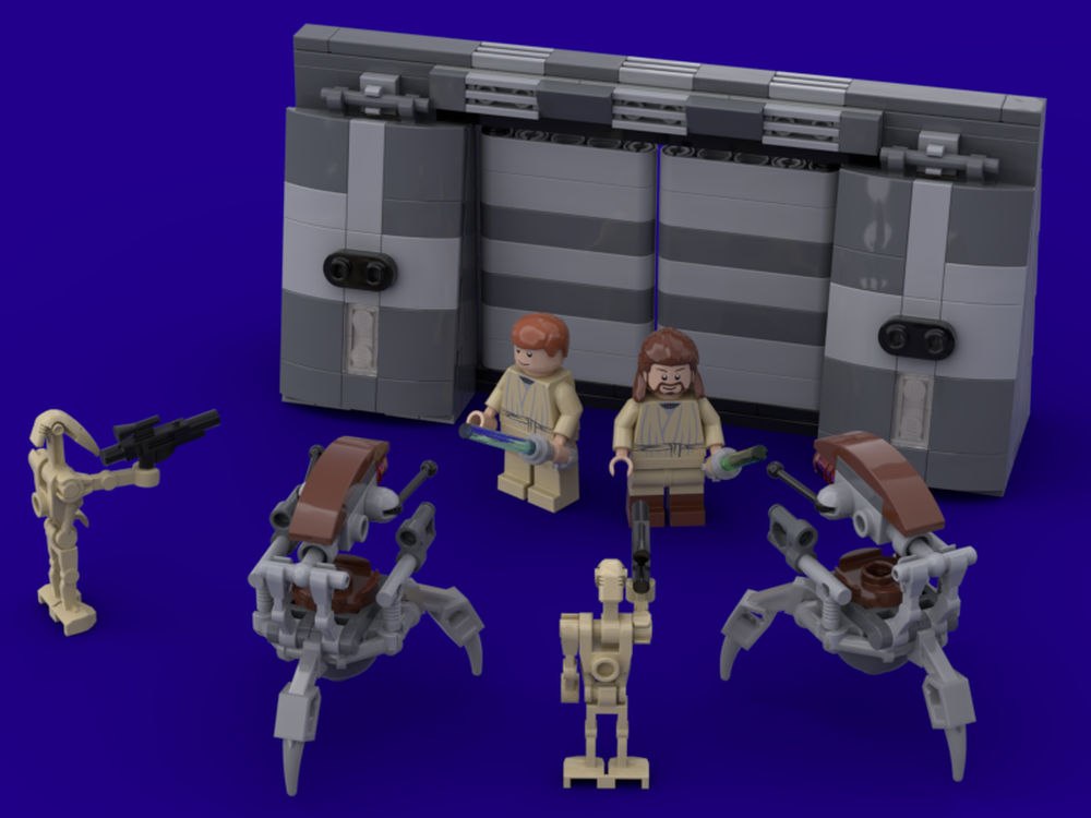 Lego Skywalker Saga Phantom Menace Diorama