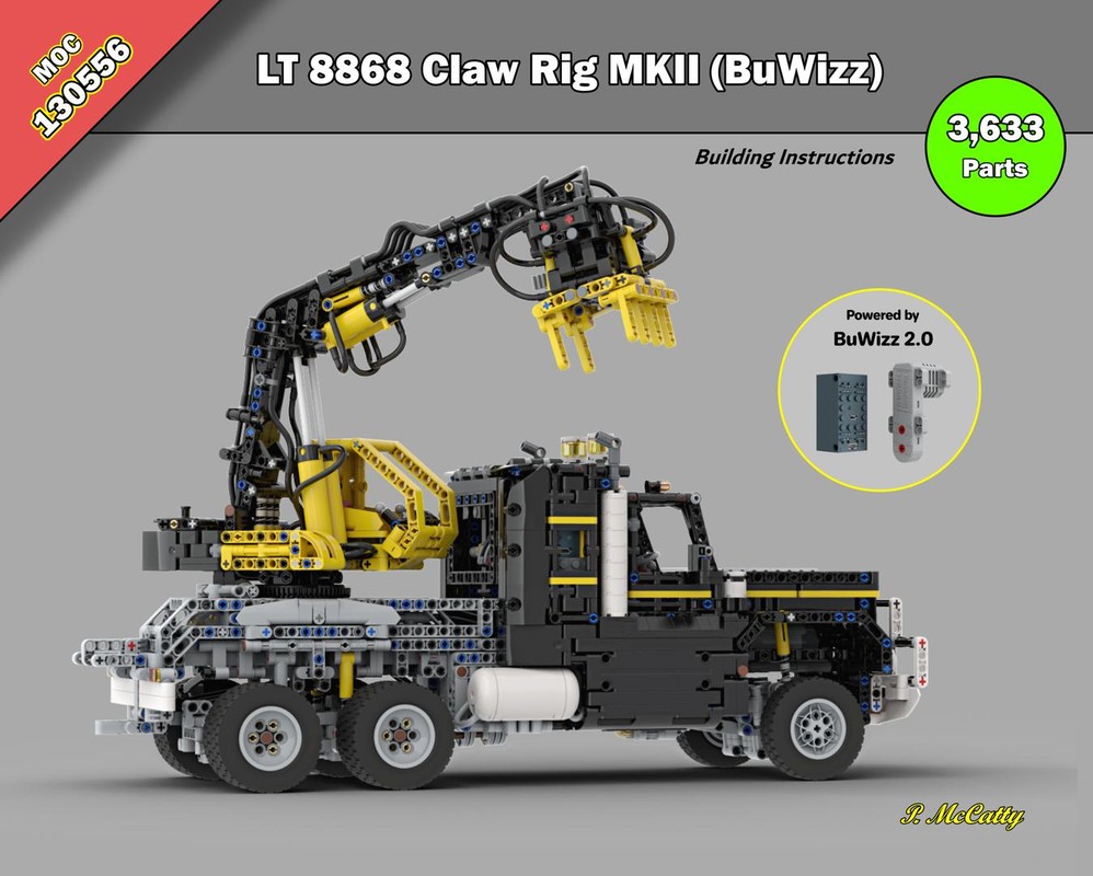 Lego LT 8868 Claw Rig MKII (BuWizz)
