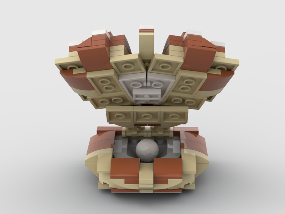Lego Scallop with Pearl