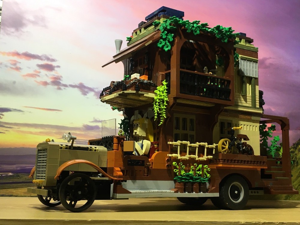 Lego Vintage Caravan
