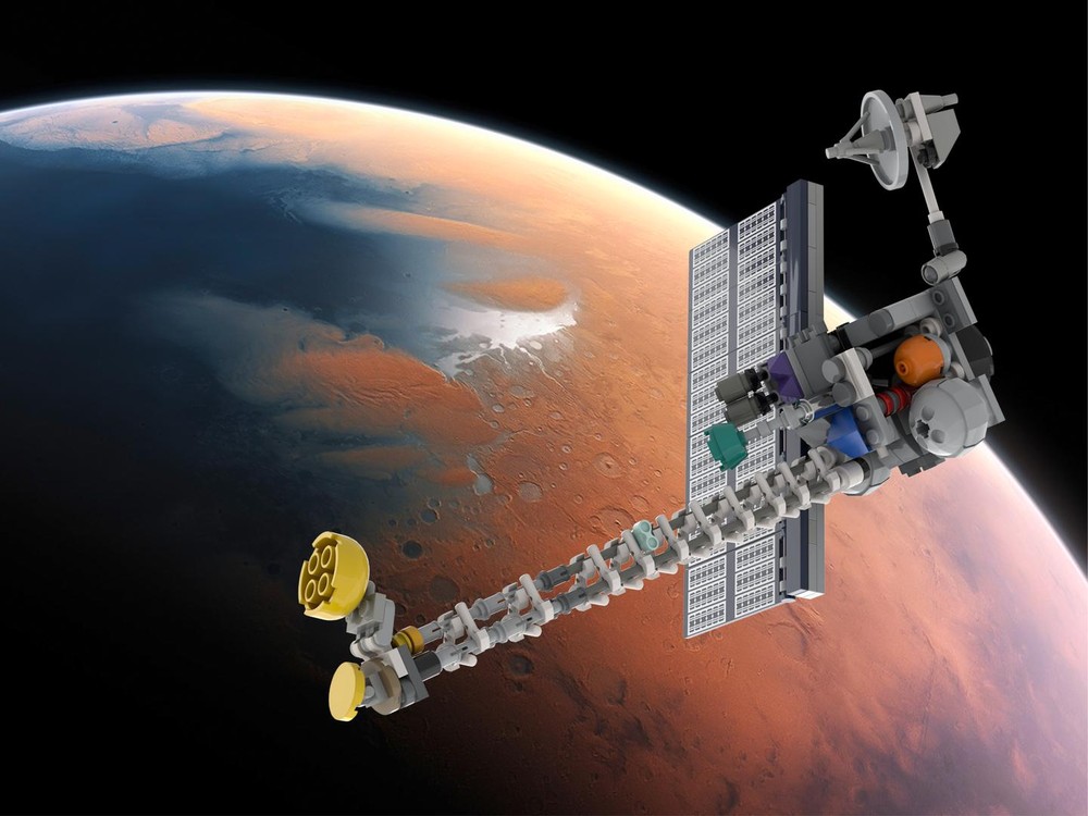 Lego NASA Mars Odyssey Orbiter