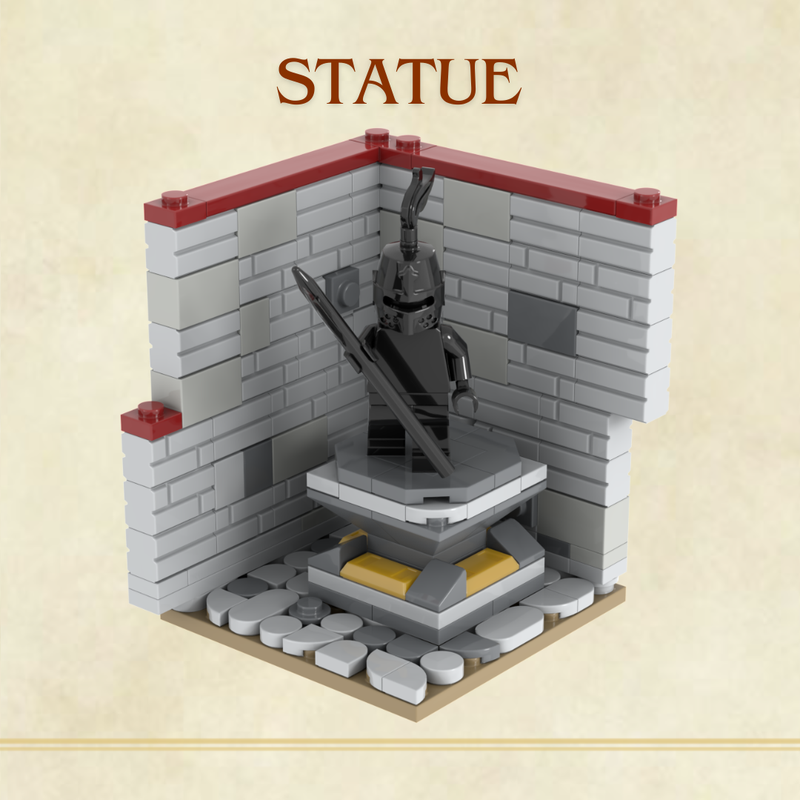 Lego DnD Habitat - Statue