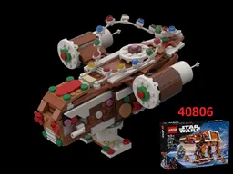 Gingerbread Razor Crest