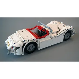 Classic Jaguar Roadster RC version