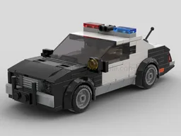 Gotham City Police Car