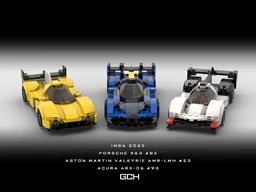 IMSA 2025 Porsche / Aston Martin / Acura 3 pack bundle
