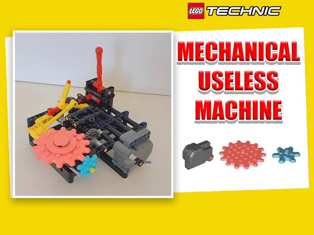 Lego Mechnical Useless Machine