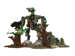 31120 Camouflage Mech (alternate build)