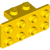 Bracket 1 x 2 - 2 x 4 / Yellow