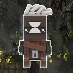Arcane Ekko Brickheadz
