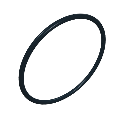 Lego Technic Rubber Belt Large [33mm ID] [Round Cross Section] / Black