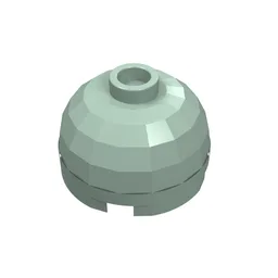 Brick Round 2 x 2 Dome Top, Hollow Stud / Sand Green