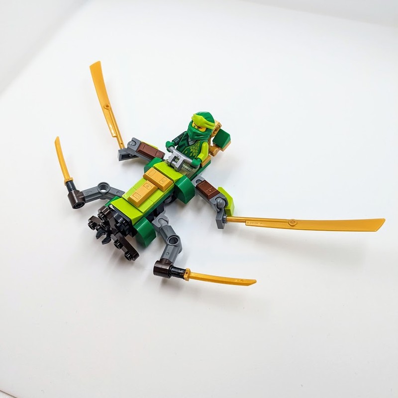 Lego Lloyd's flying meca insect