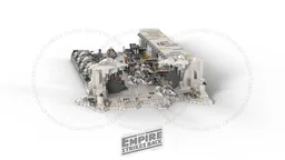Micro Diorama : Echo Base PART III : GATE