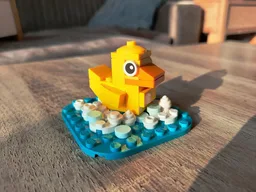 Rubber ducky + bath foam