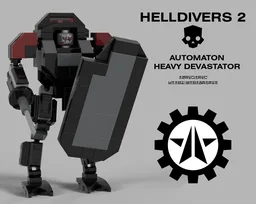 Helldivers 2 Automaton Heavy Devastator