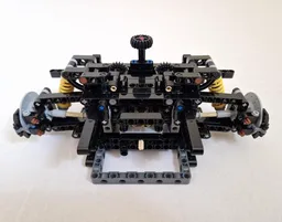 Lego Technic Height Adjustable Rear Suspension for 1:8 Hypercar