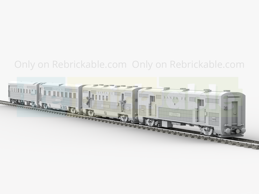 Lego Santa Fe Super Chief Car Set 1