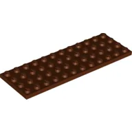 Plate 4 x 12 / Reddish Brown