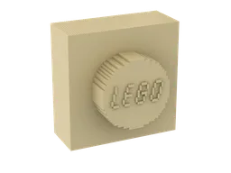 1x1 LEGO Plate in scale 60/1