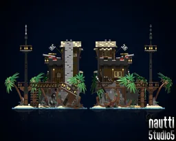 Shipwreck Hideout (6253 REMAKE)