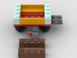 Mini Train Cargo Wagon