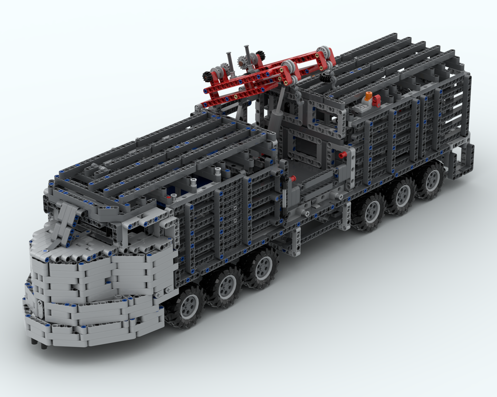 Lego Apocalyptic Land Train Engine