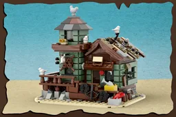 MOC - Micro Fishing Store