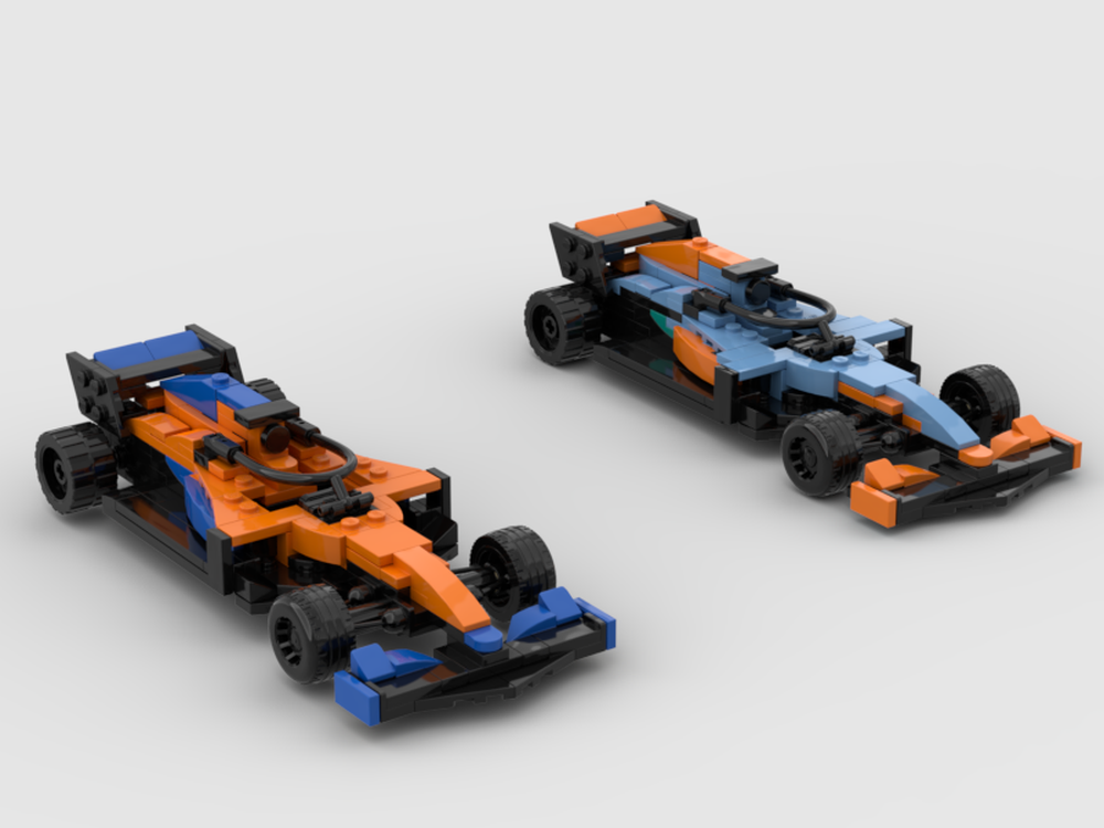Lego 2021 Mclaren F1 car