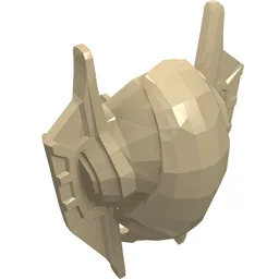 Large Figure Head General Grievous / Tan