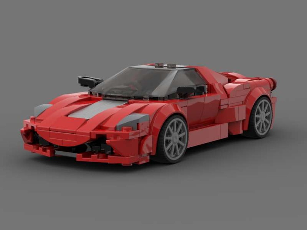 Lego Ferrari F430 Scuderia (updated V2)