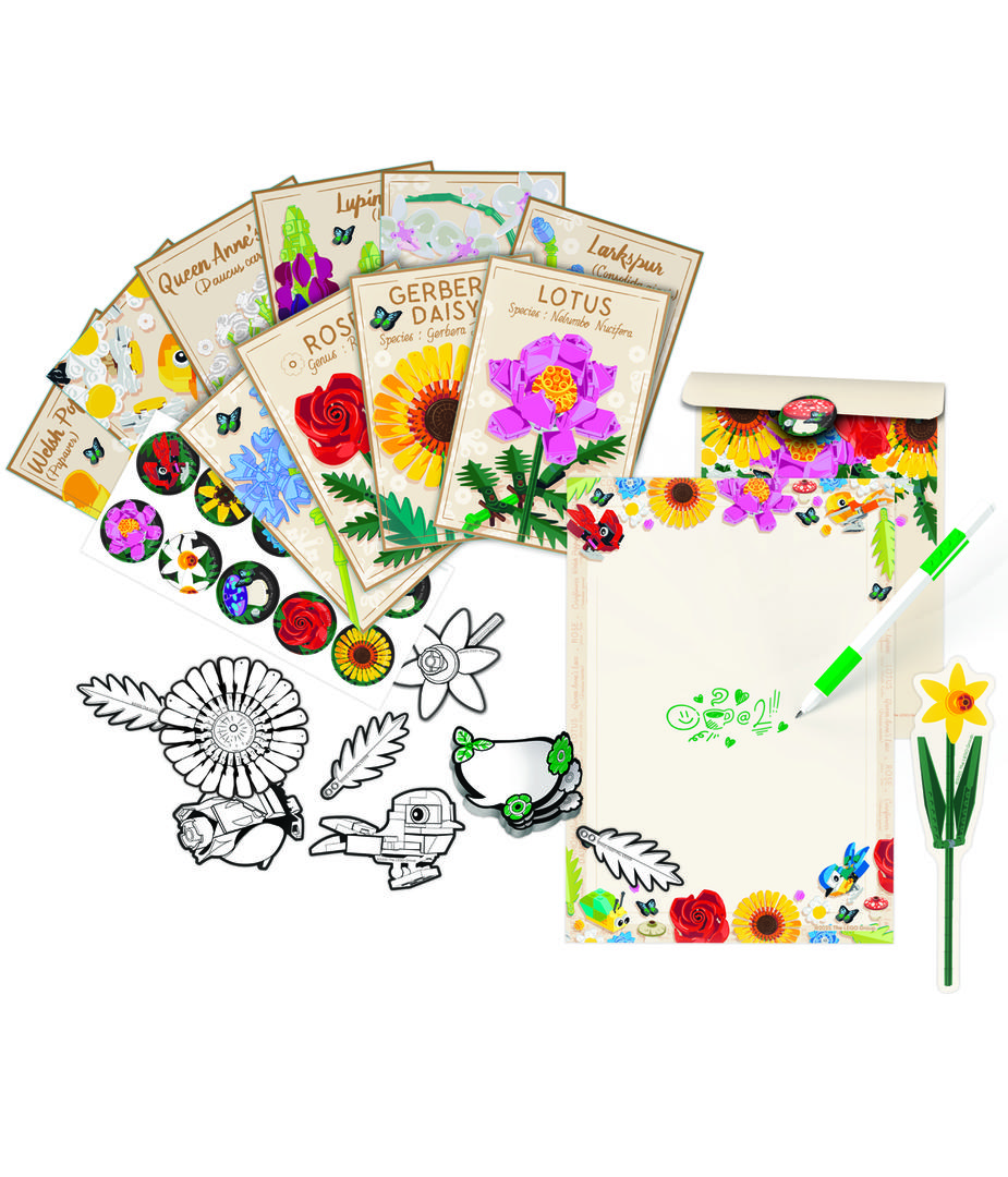 Lego Botanicals Stationery Box Set