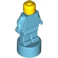 Minifig Trophy Statuette with Yellow Head Pattern