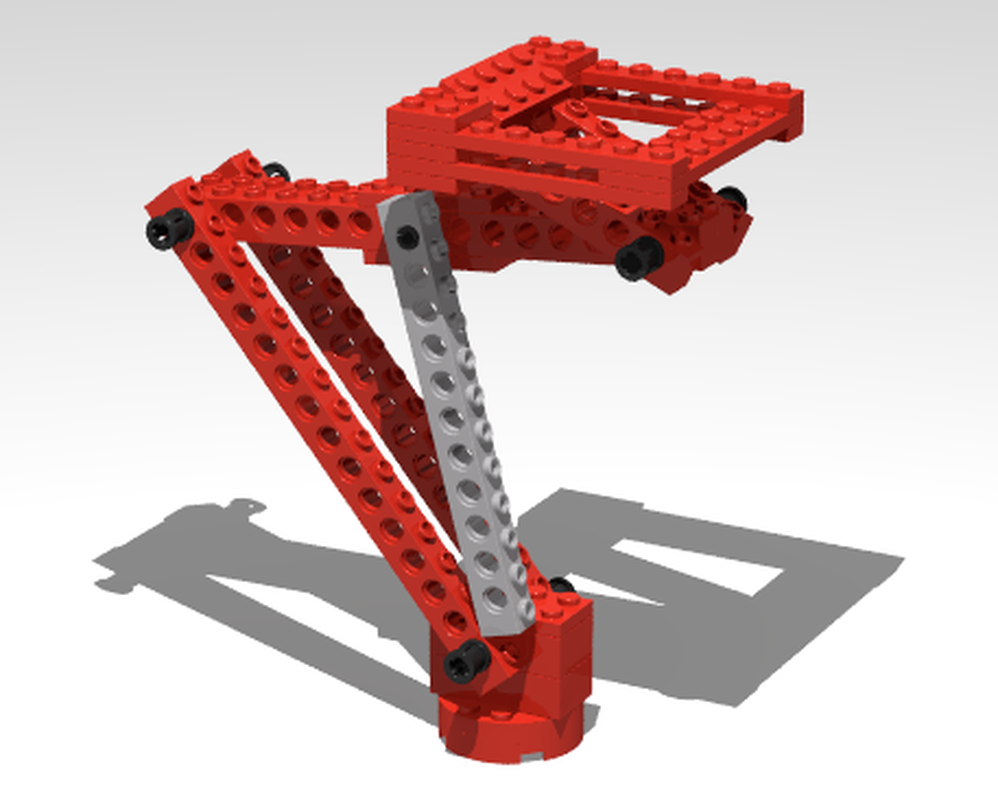 Lego Articulated arm for stop motion webcam