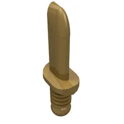 Weapon Dagger / Knife / Pearl Gold