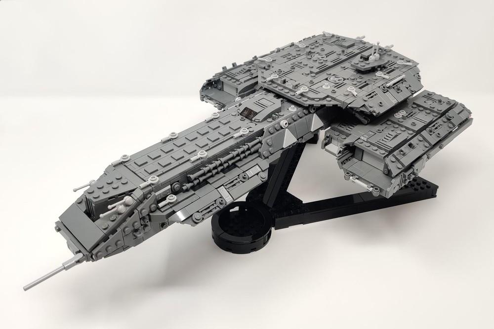 Lego Stargate BC-304 Daedalus Deep Space Carrier [Midi Scale]