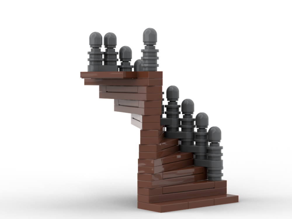 Lego Spiral stairs