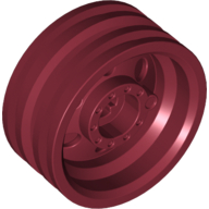 Lego Wheel 30 x 14 / Dark Red