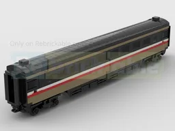 4-Wide BR MK3 TSO Carriage In Intercity Livery - Can Also Be Converted To FO & TRFB
