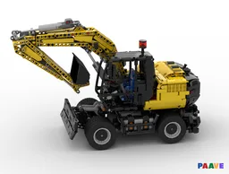 RC Wheel Excavator