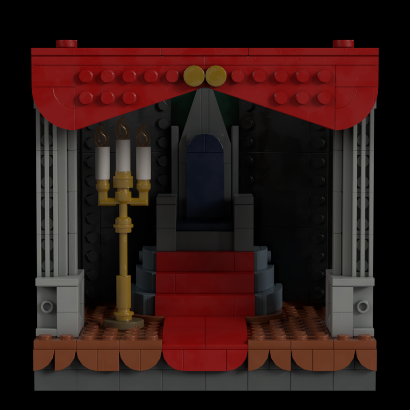 Lego Cube2: Dracula's Throne Room