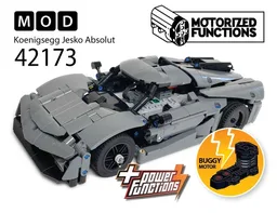 42173 Koenigsegg Jesko Absolut RC MOD for Buggy Motors