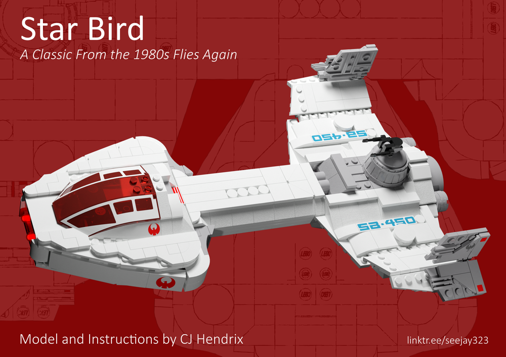 Lego Star Bird - A Classic 1980s Toy Flies Again