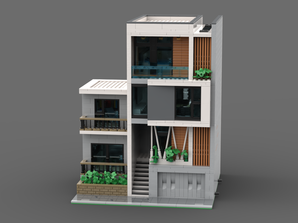 Lego Modern Luxury Town House