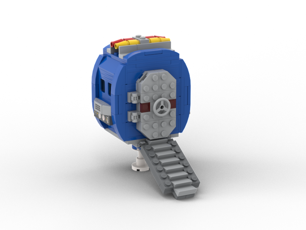 Lego Sas door with stairway