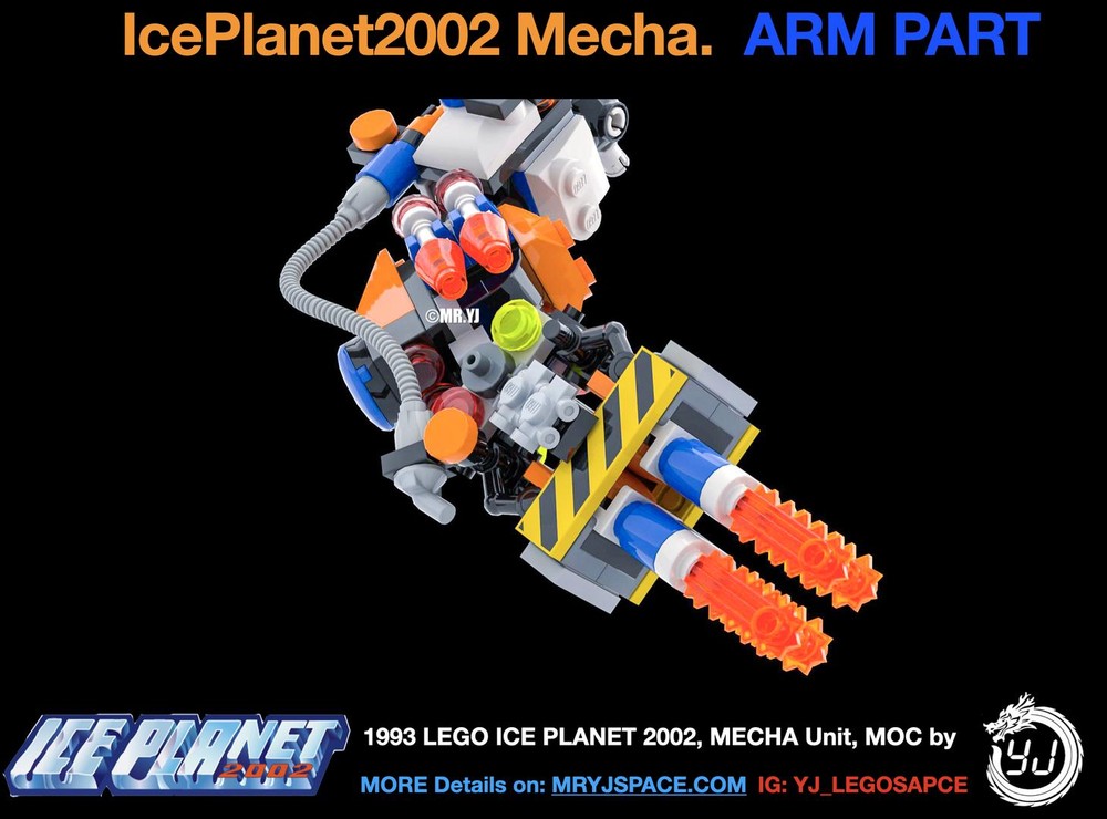 Lego Ice Planet 2002 MECHA Ver.2 CHAINSAW Type