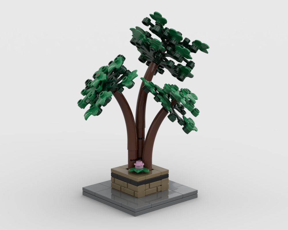 Lego City Sidewalk Tree