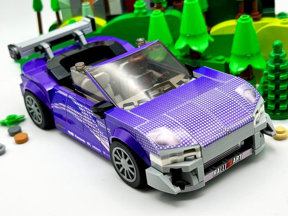 Lego Roman's Mitsy Eclipse Spider from 2 Fast to Furious